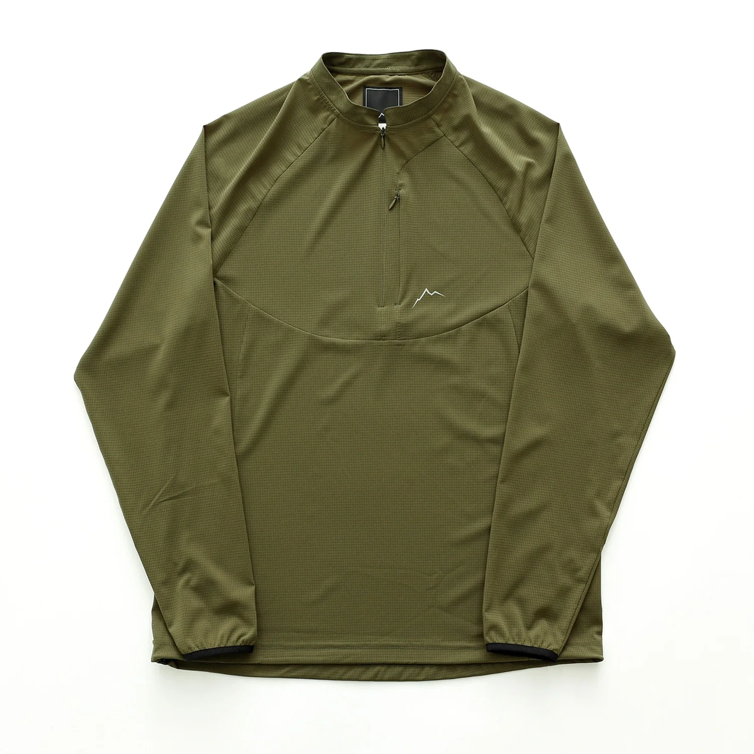 Light Flow Half Zip - Olive Brown - Image 3