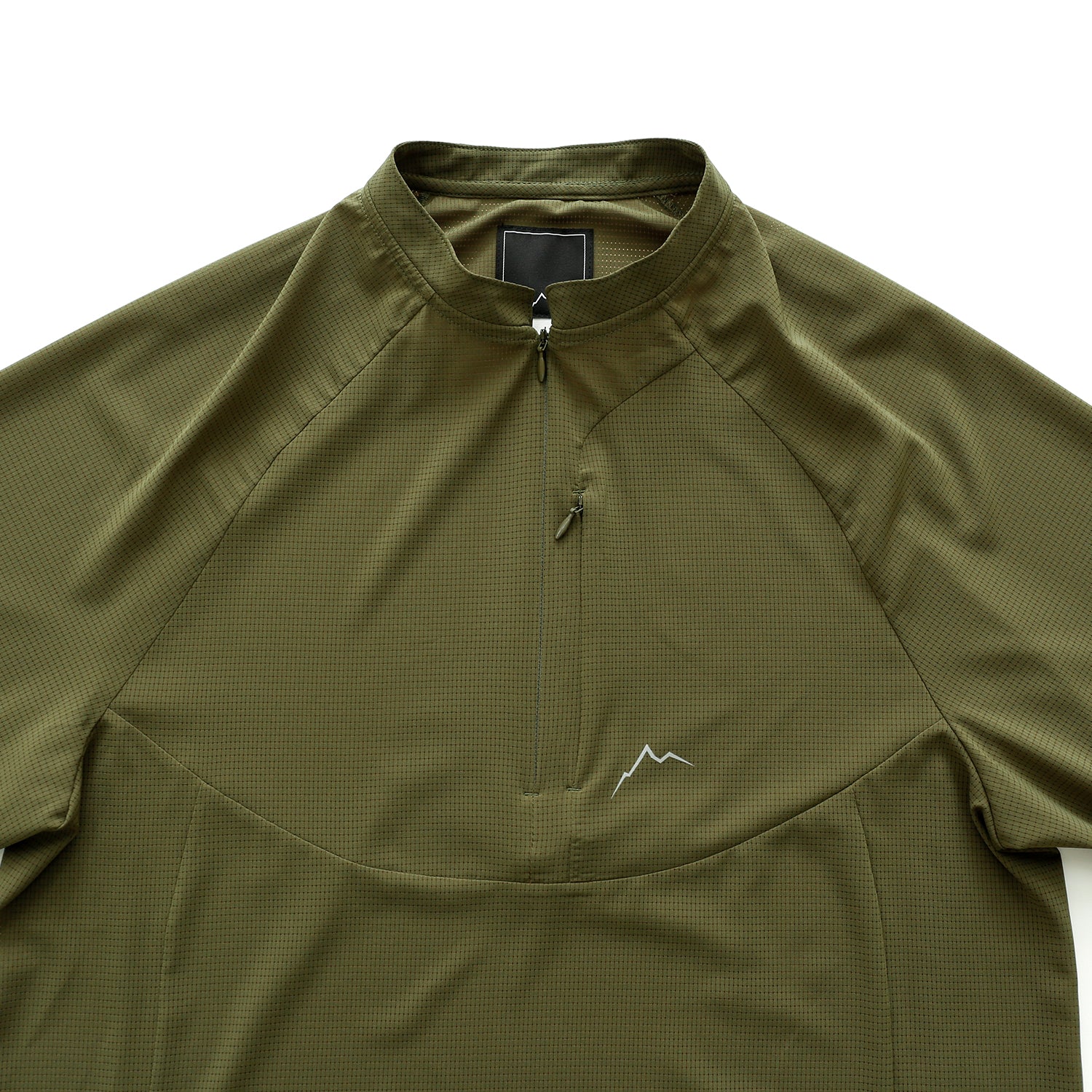 Light Flow Half Zip - Olive Brown - Image 4