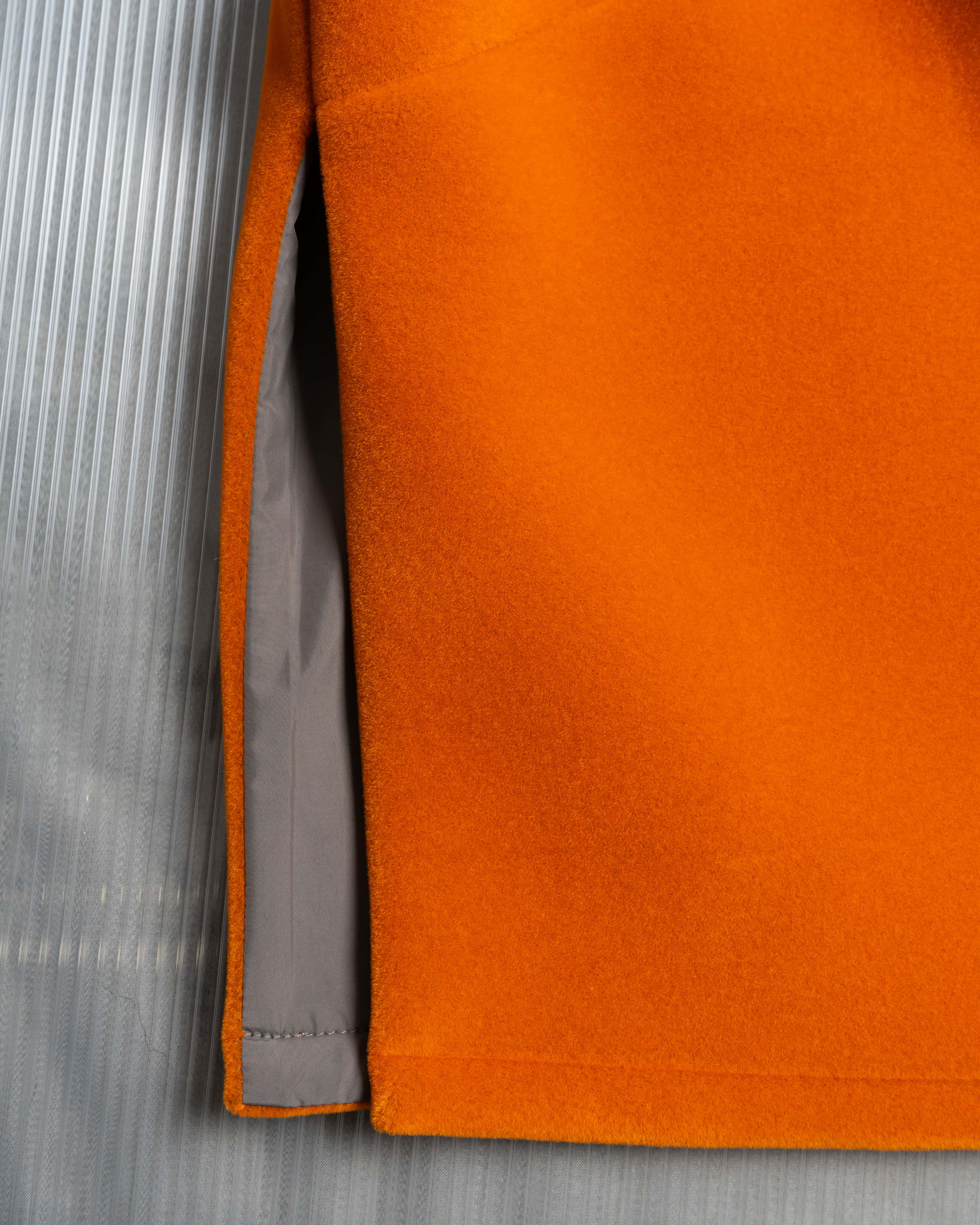 Neoprene Side Split Top - Tangerine - Image 7