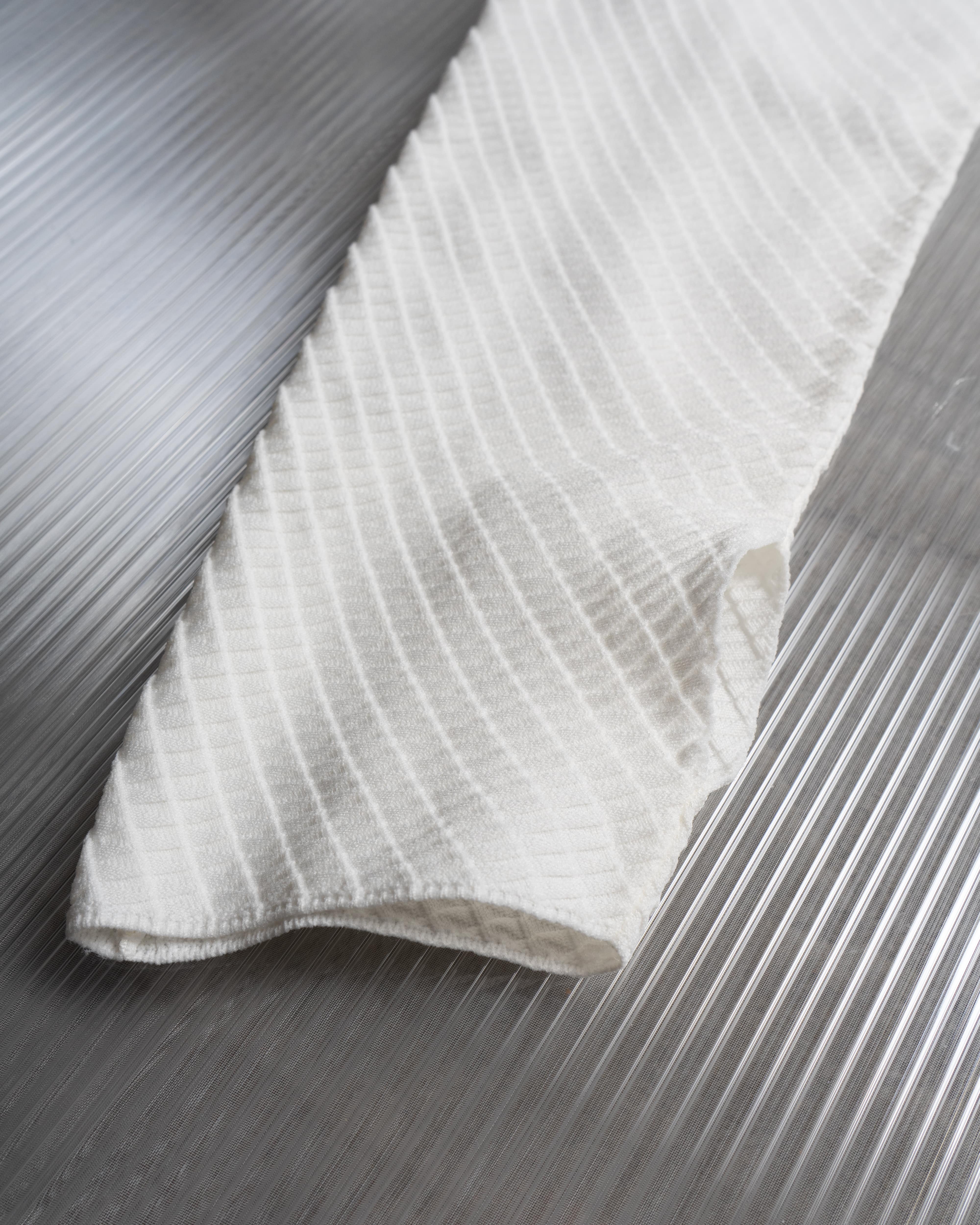 Soft-Weave L/S Knitted Top - White - Image 3